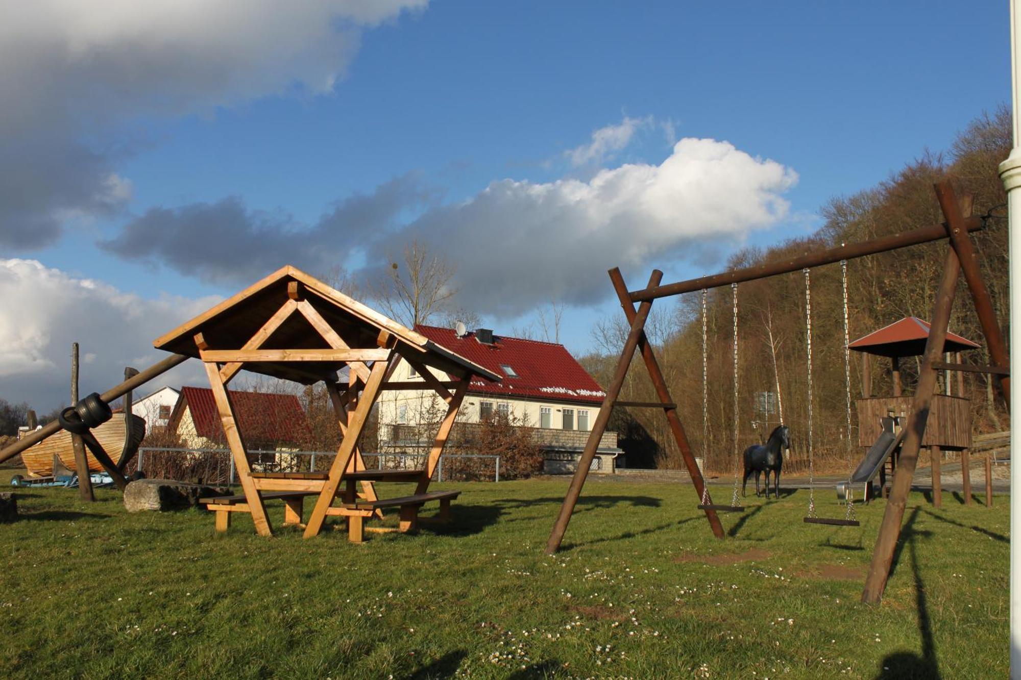 Ferienwohnung Kutschergasthof Am Sonnenstein Exterior foto